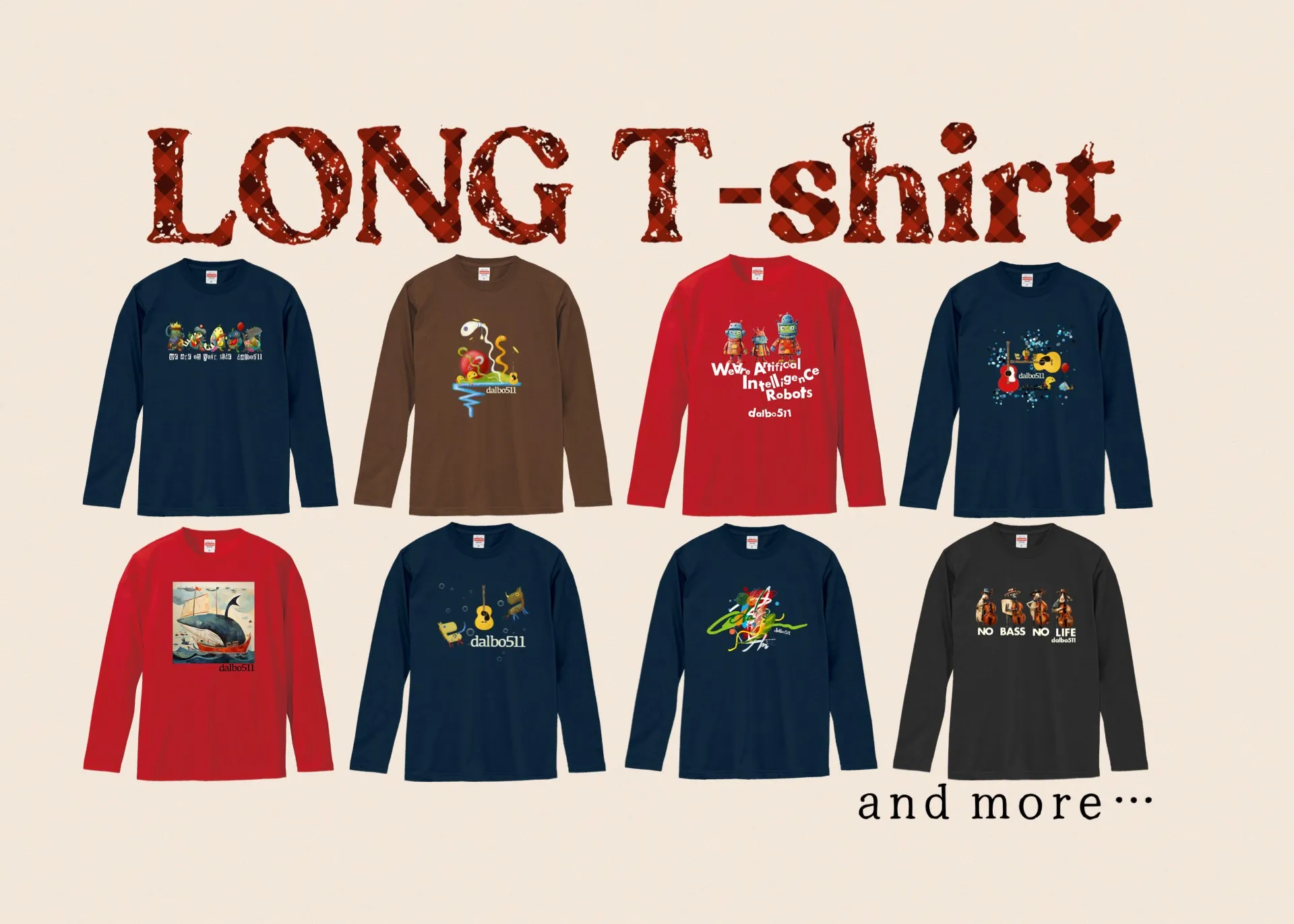 ロングスリーブTシャツ